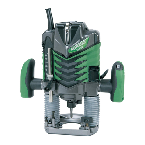 Hitachi Koki M 8V2 User manual