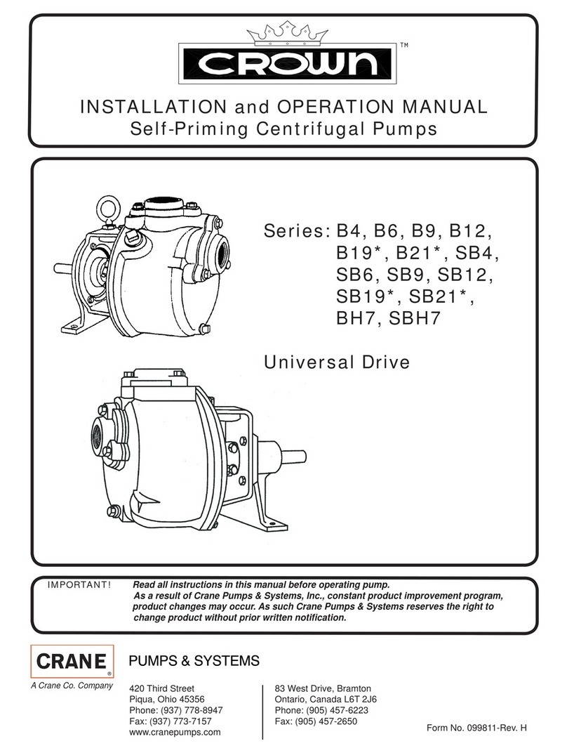 Crane Crown B4 Series User manual
