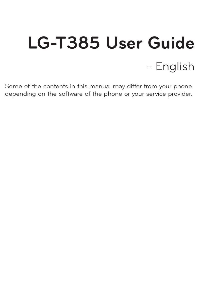 LG LG-T385 User manual