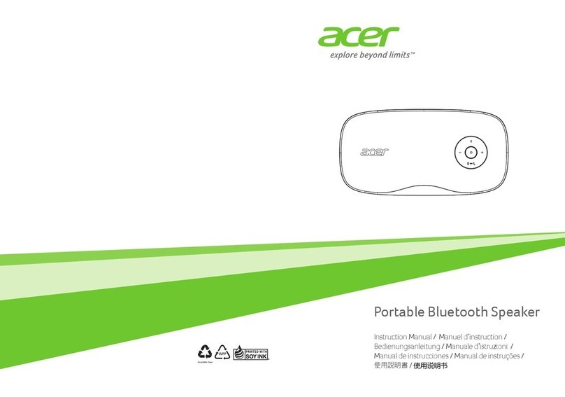 Acer X5 instruction manual