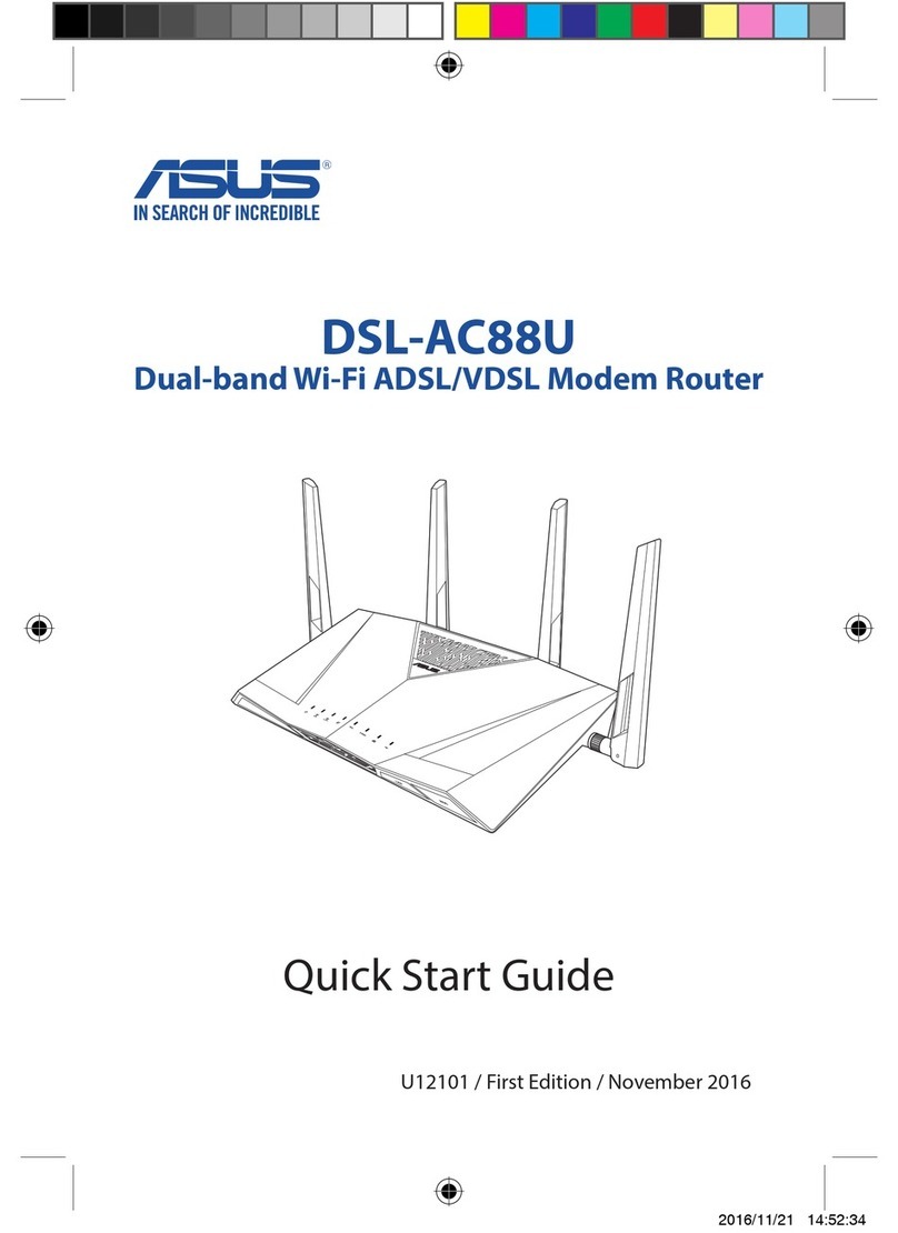 Asus DSL-AC88U quick start guide