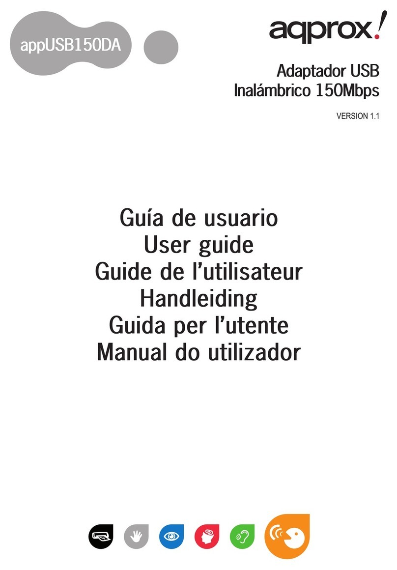 aqprox! APPUSB150DA User manual aqprox! APPUSB150DA User manual