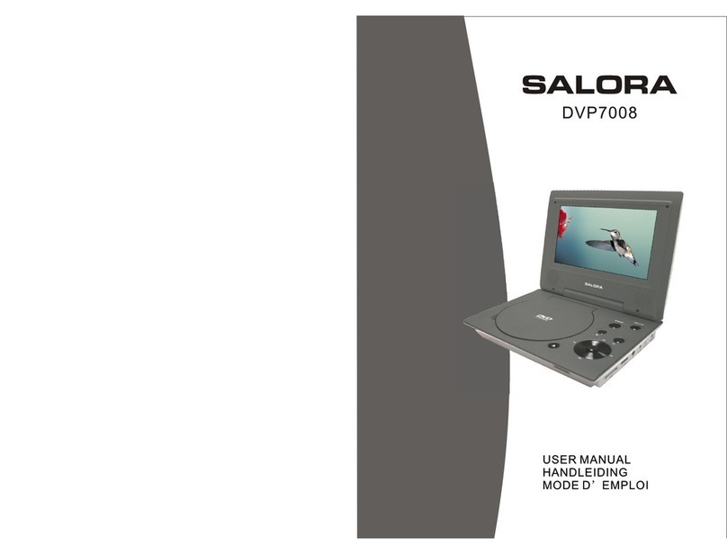 Salora DVP7008 user manual