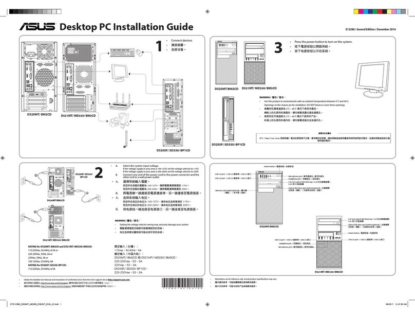 Asus BM2CD User manual