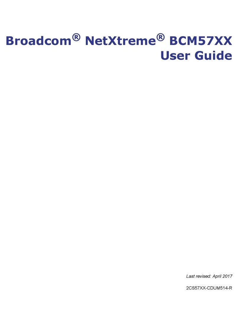 Broadcom NetXtreme BCM57 Series User manual