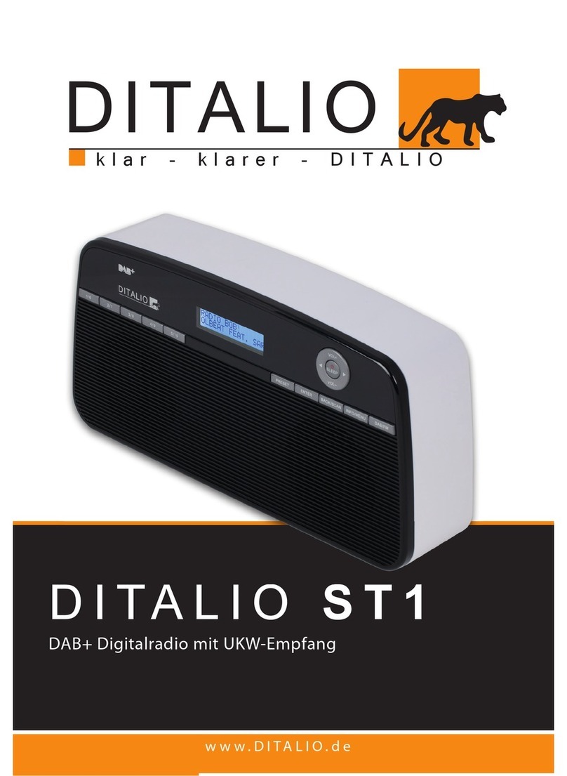 TechniSat DITALIO ST1 User manual