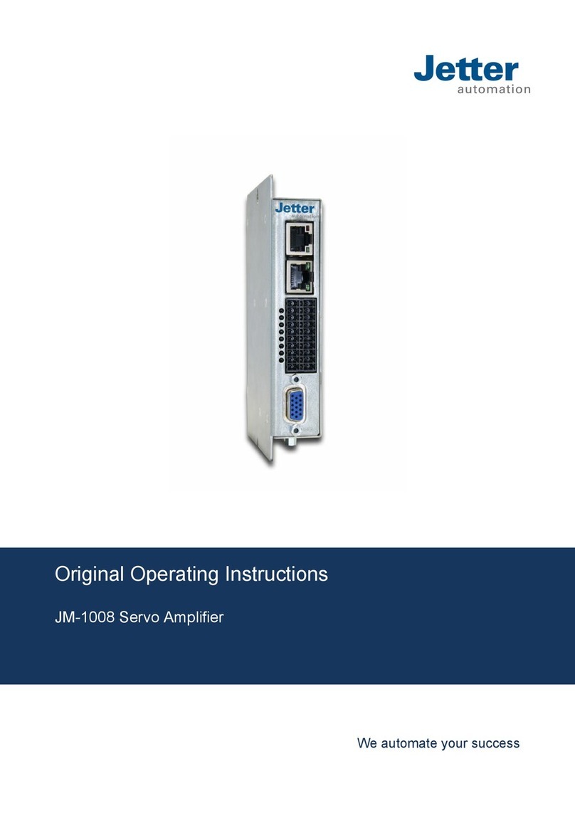 Jetter JM-1008 User manual