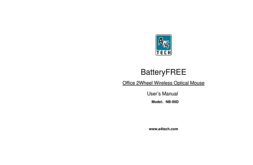 A4Tech BatteryFREE NB-99D User manual