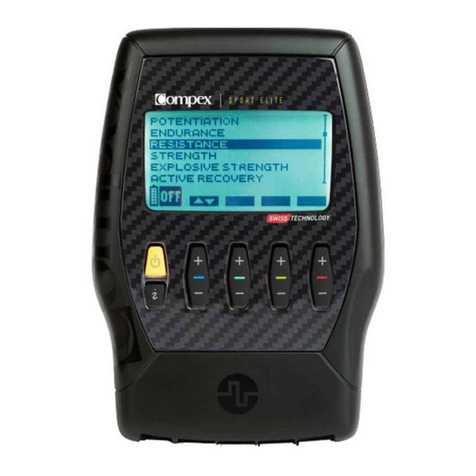 Compex Sport Elite 2.0 User manual Compex Sport Elite 2.0 User manual
