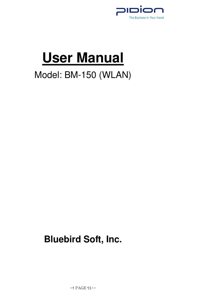 Pidion BM-150 User manual