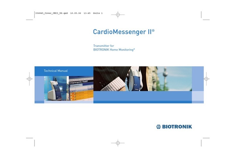 BIOTRONIK CardioMessenger II Technical manual