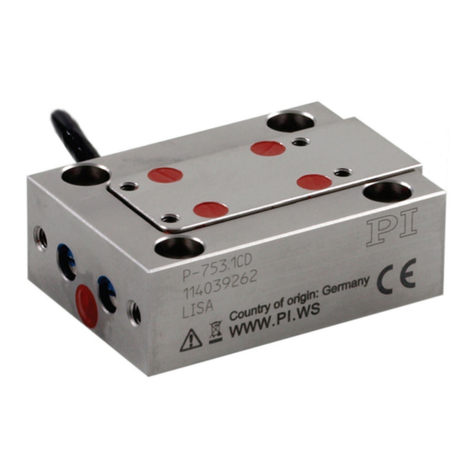PI P753 User manual