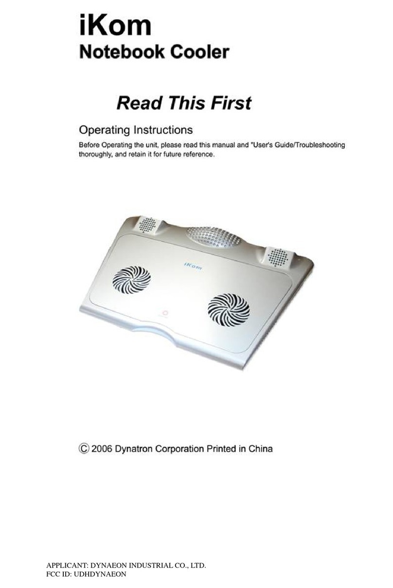 Dynatron iKom operating instructions