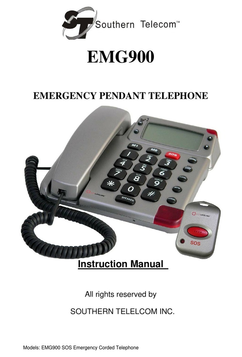 Southern Telecom EMG900 User manual