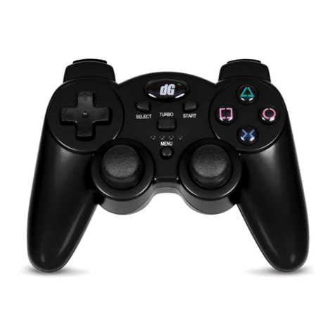 DreamGEAR PS3 Lava Glow Wireless Controller Operation manual