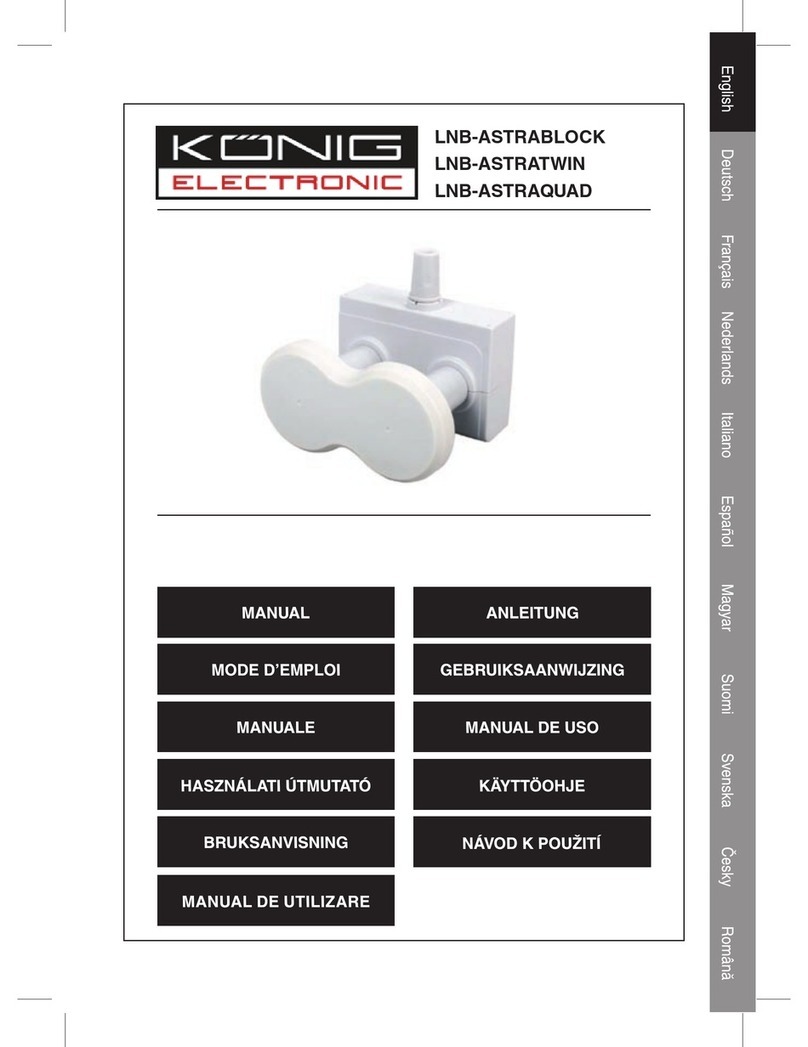 Konig LNB-ASTRABLOCK manual