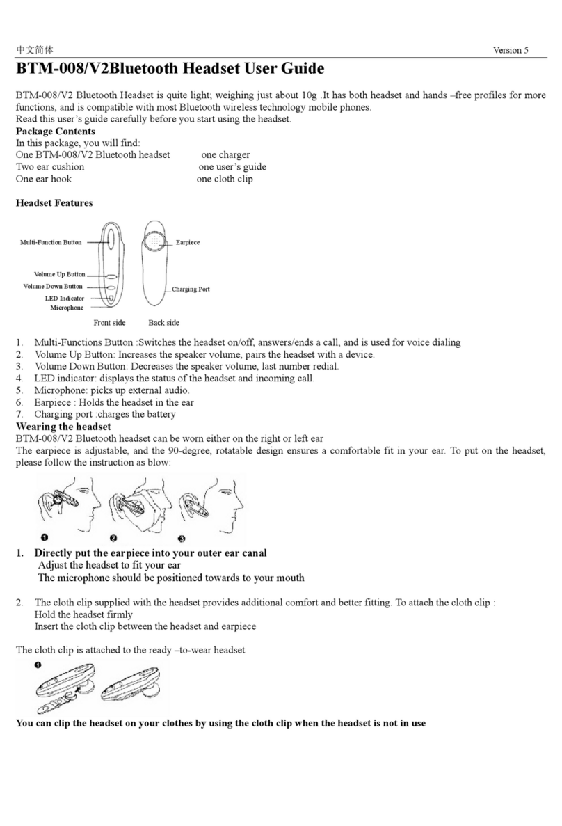 BT-Links BTM-008/V2 user guide
