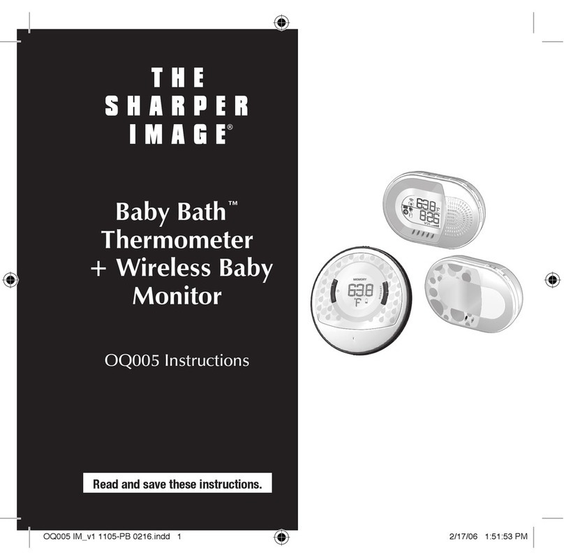 Sharper Image Baby Bath OQ005 instructions