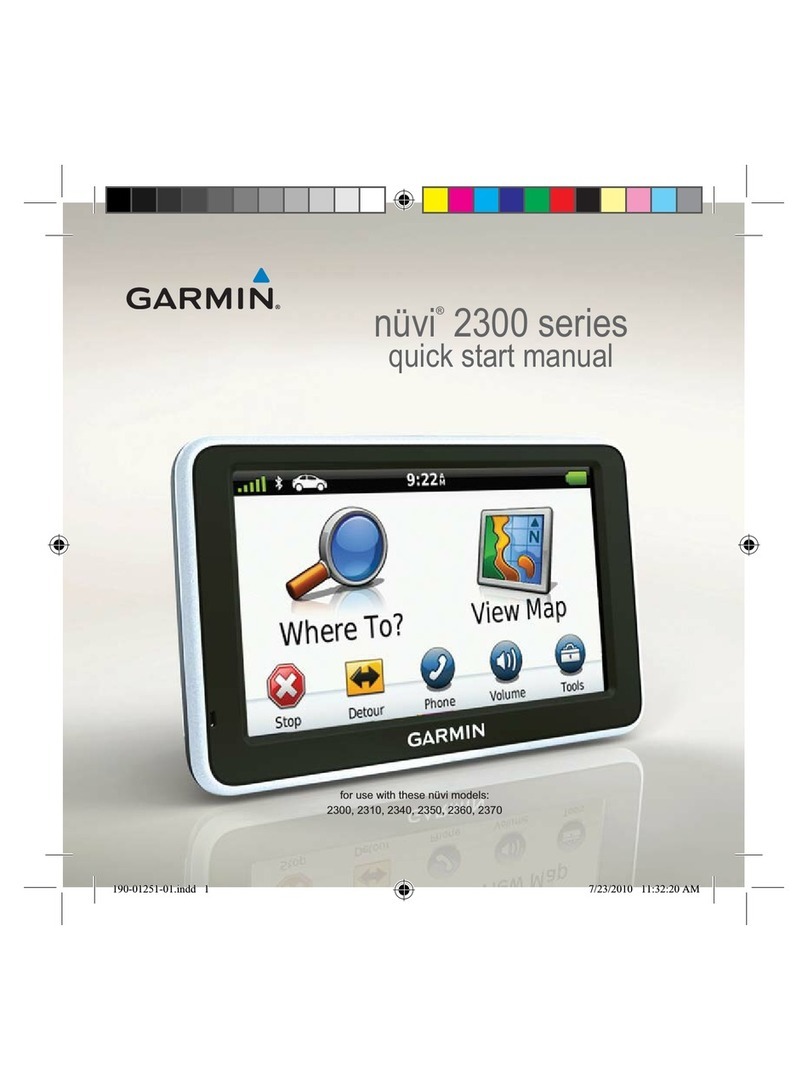 Garmin NUVI 2300 series Instruction manual