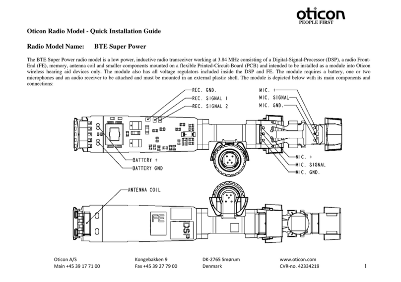 Opticon BTE Super Power Quick installation guide