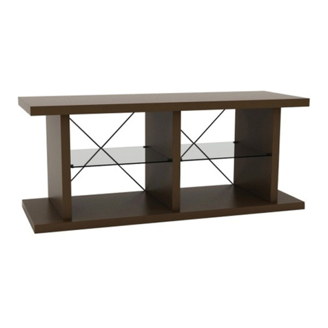 Atlantic Solo TV stand Assembly instructions Atlantic Solo TV stand Assembly instructions