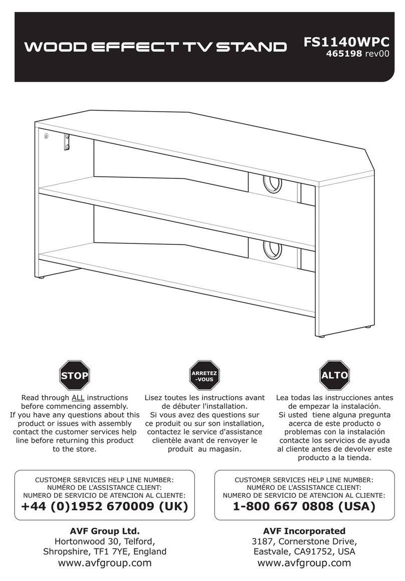 AVF FS1140WPC Assembly instructions