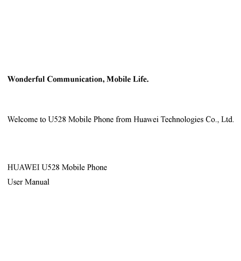 Huawei U528 User manual Huawei U528 User manual