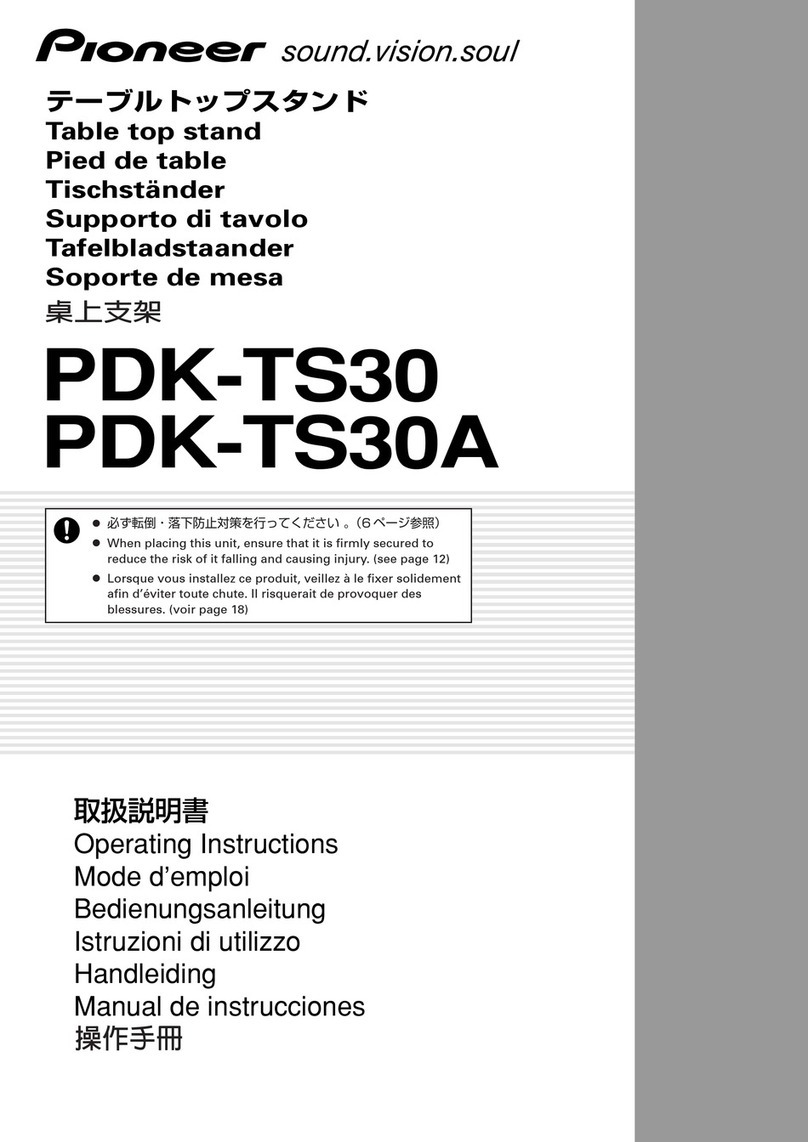 Pioneer PDK-TS30 User manual