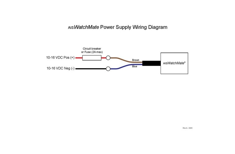 AIS WatchMate Wiring diagram
