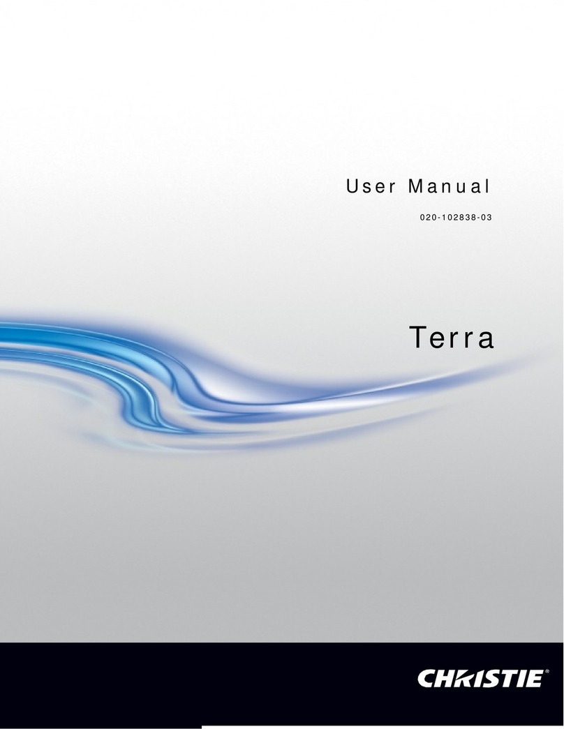 Christie Terra user manual