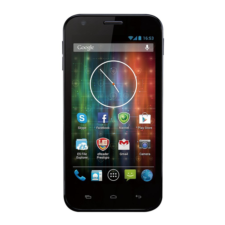 Prestigio MultiPhone PAP5501 User manual