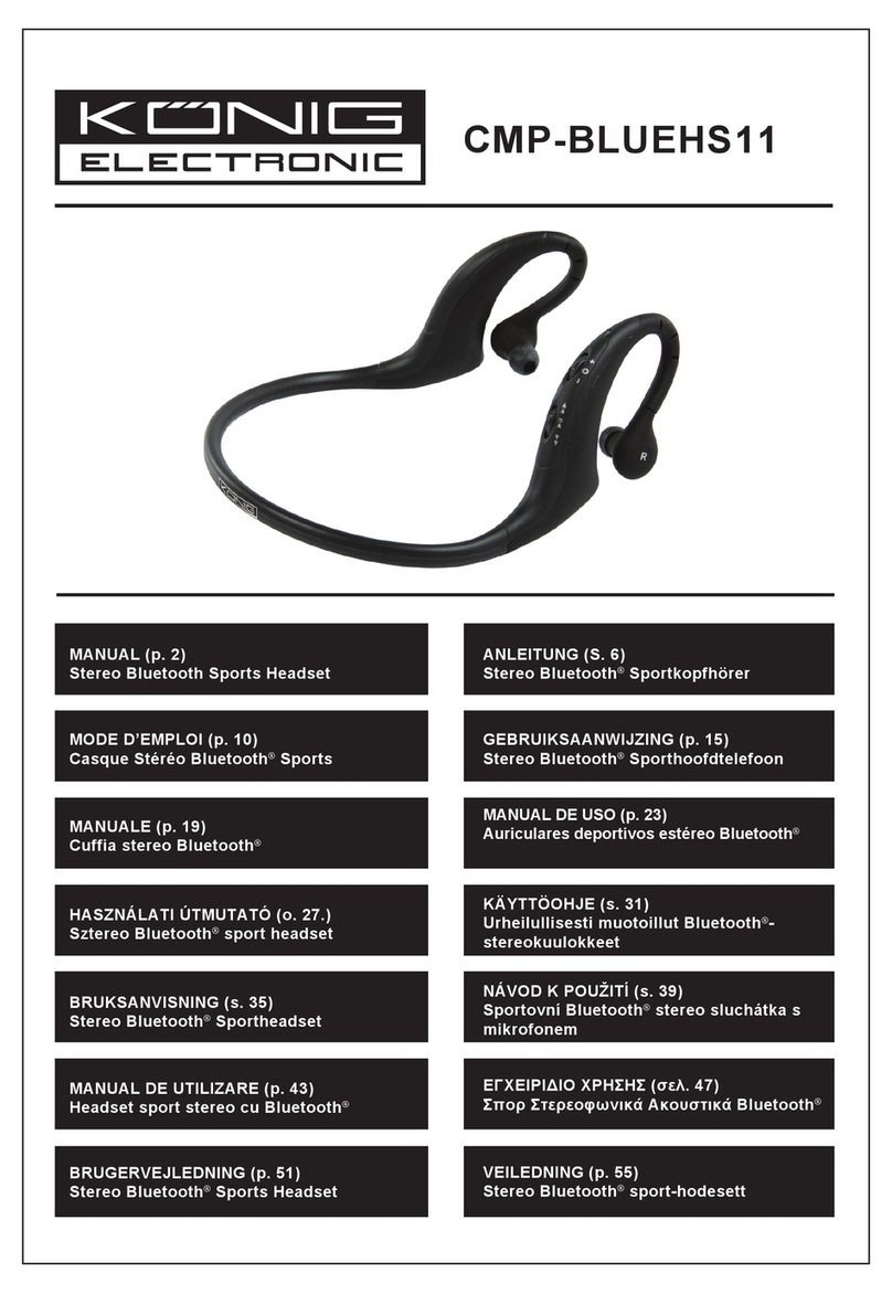 Konig CMP-BLUEHS11 User manual