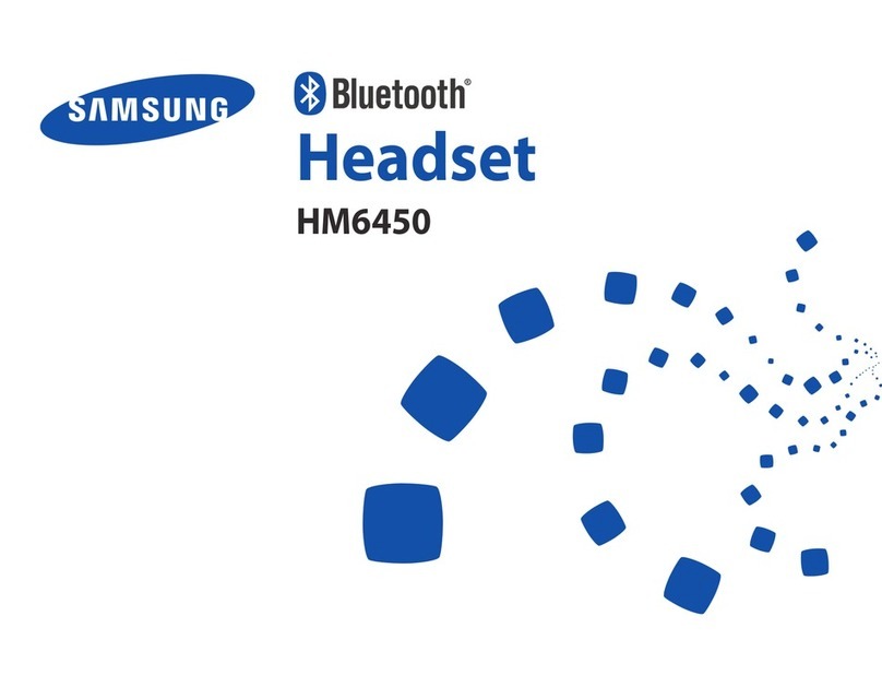 Samsung HM6450 user manual