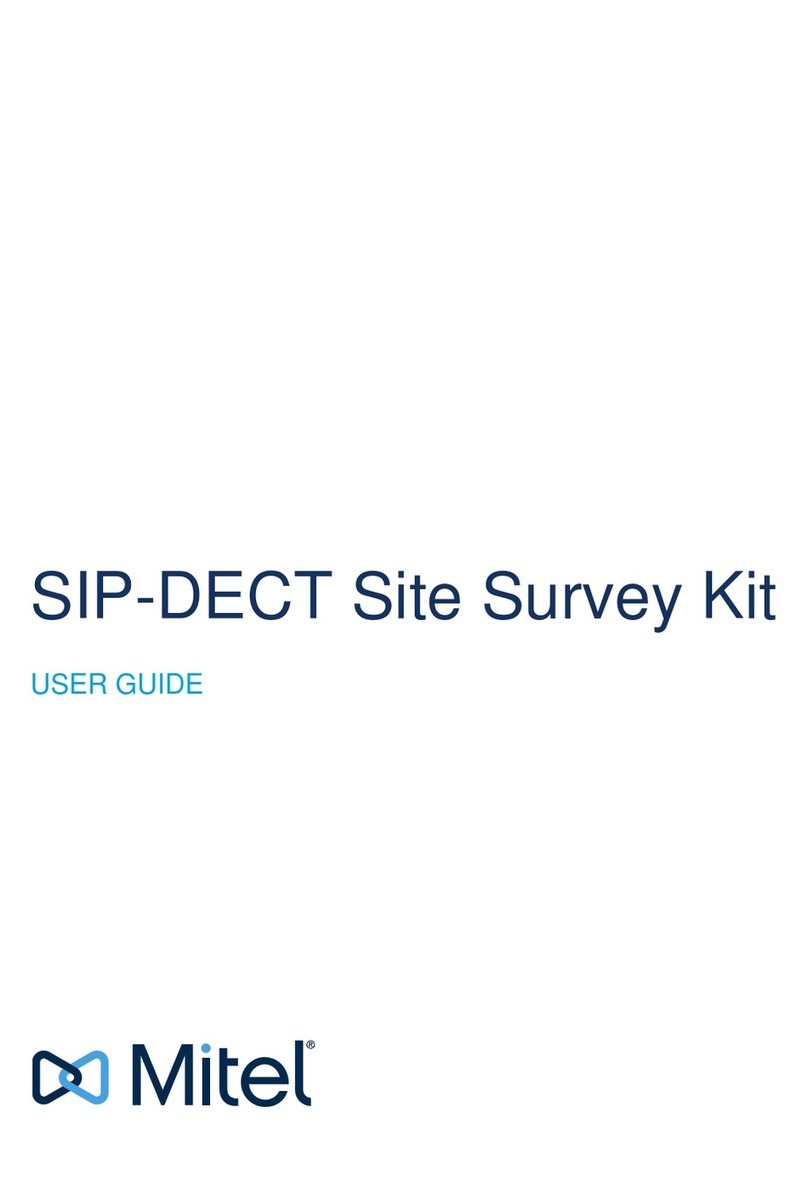 Mitel SIP-DECT Site Survey Kit User manual