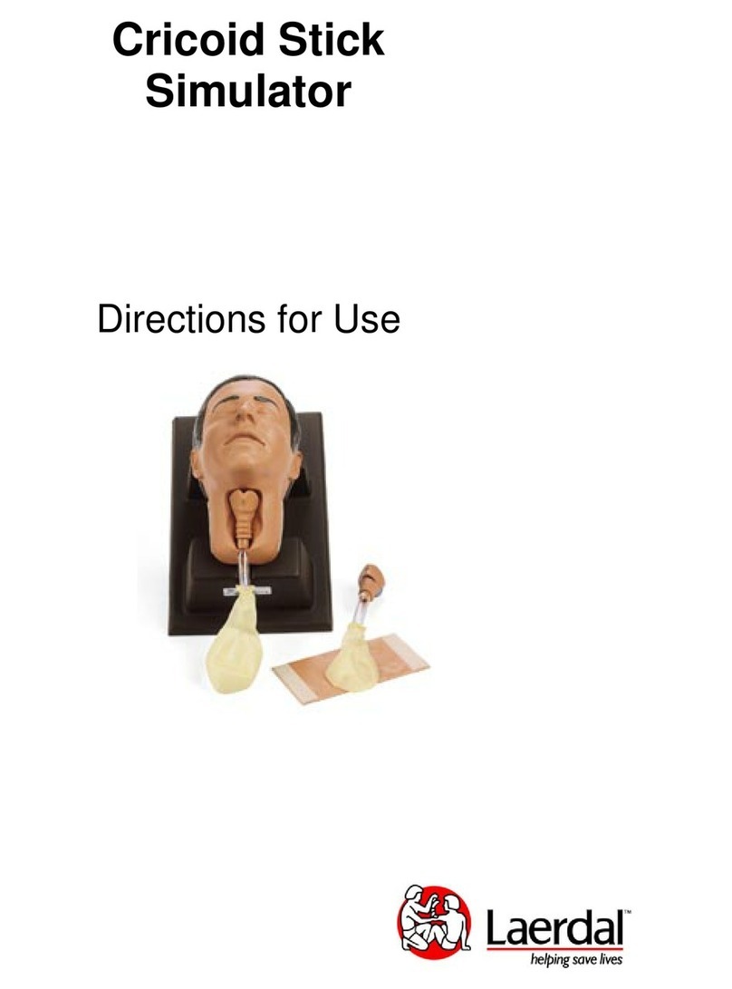 laerdal Cricoid Stick Simulator Directions for use