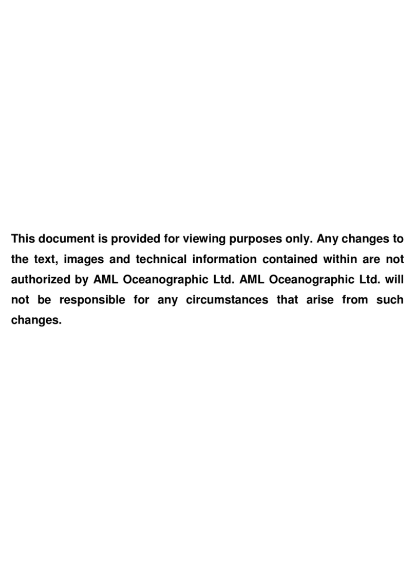 AML Oceanographic MVP30 Operator's guide AML Oceanographic MVP30 Operator's guide