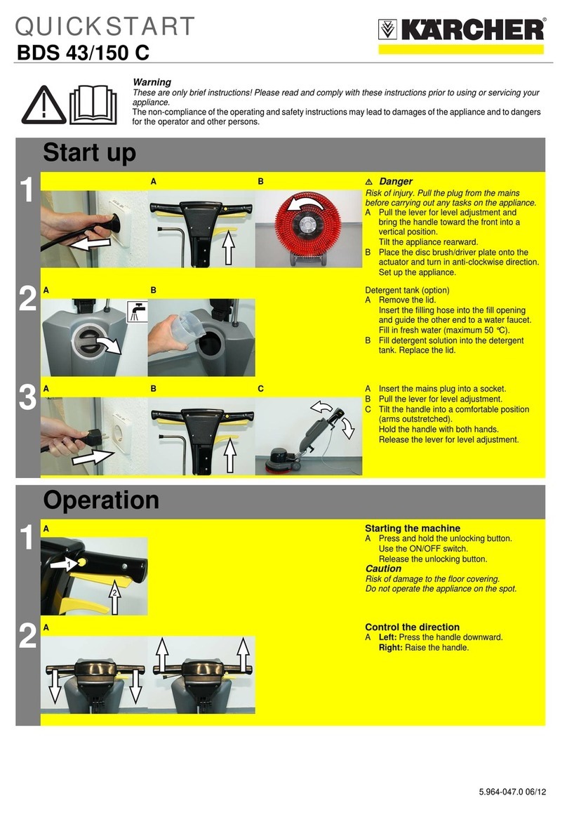 Kärcher BDS 43/150 C Classic User manual