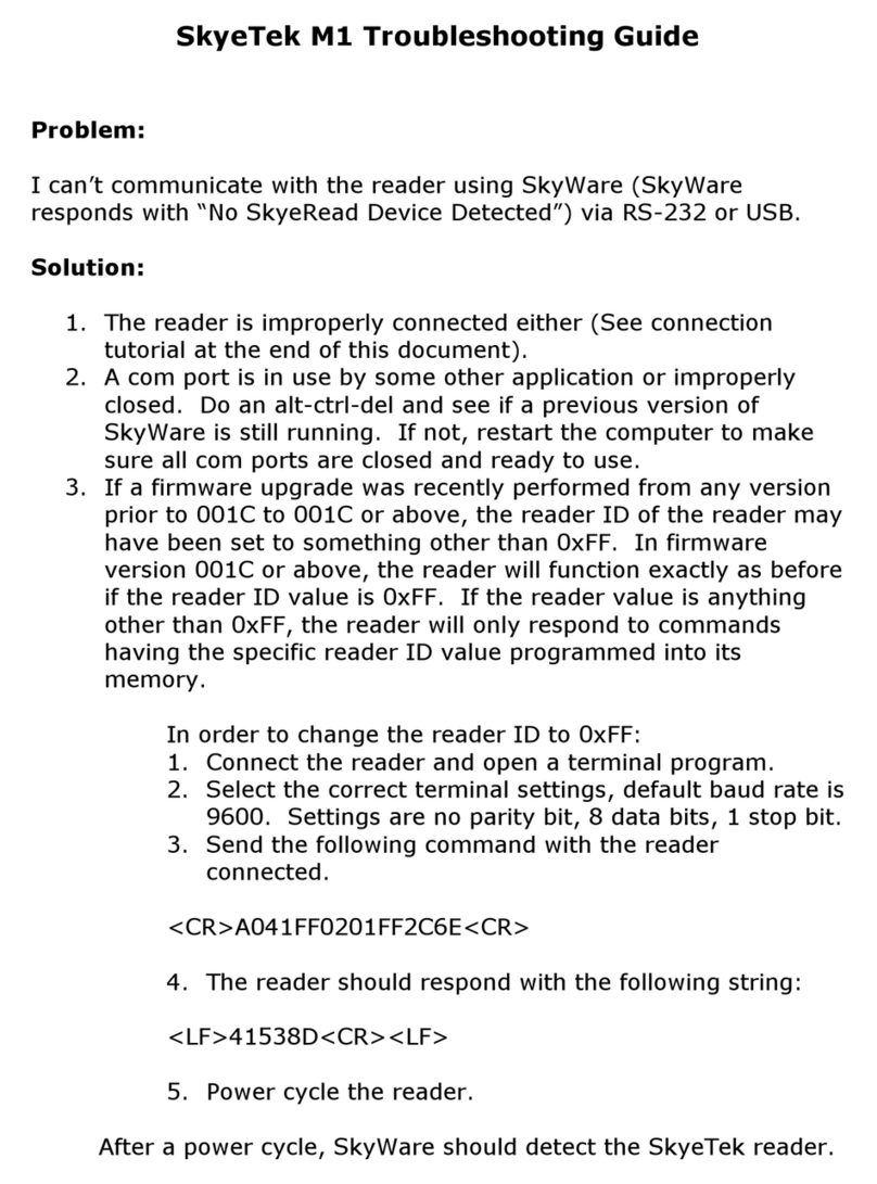 Skyetek SKYEMODULE M1 User manual
