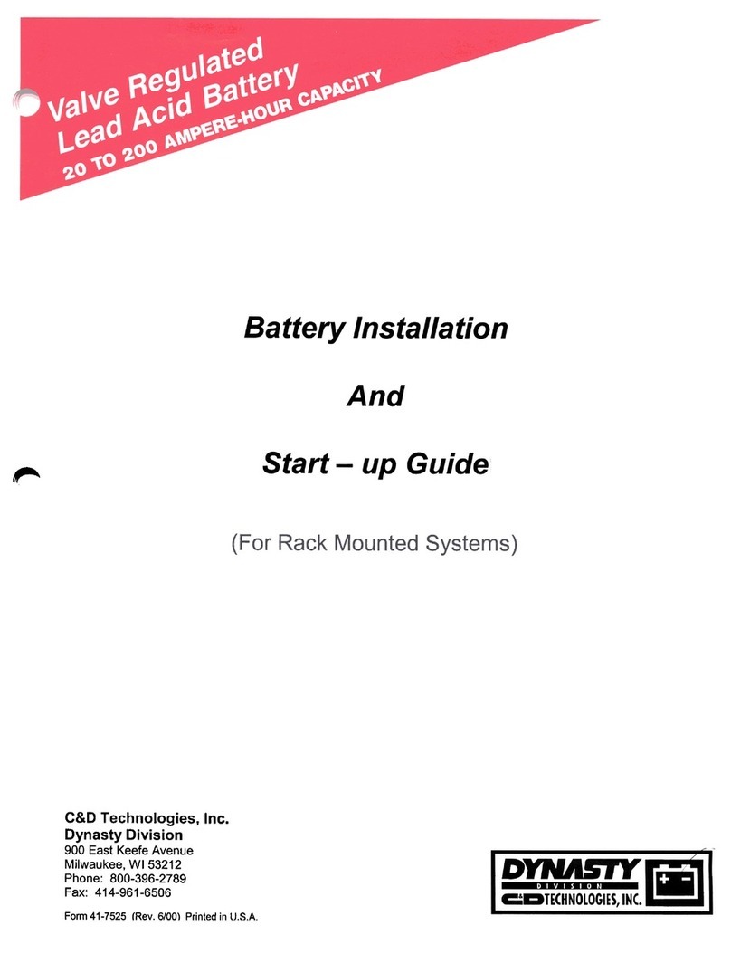 Dynasty VRLA Series manual