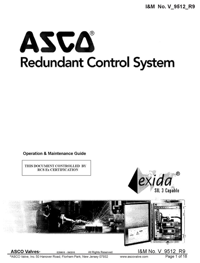 Asco RCS Operation & maintenance guide