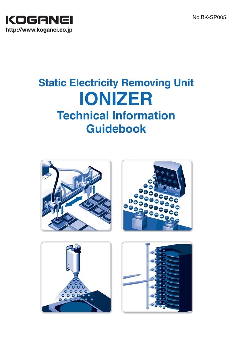 Koganei IONIZER Technical Information Guidebook