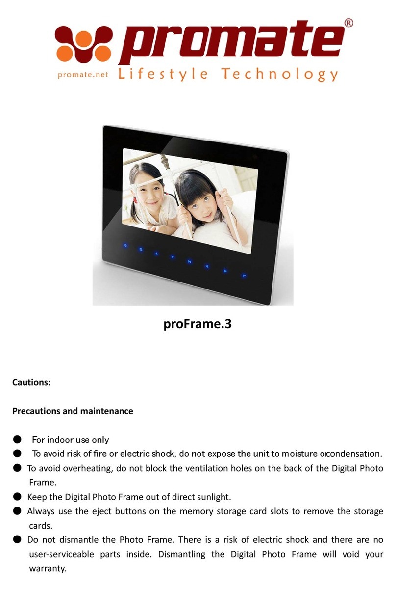 Promate proFrame.3 user manual
