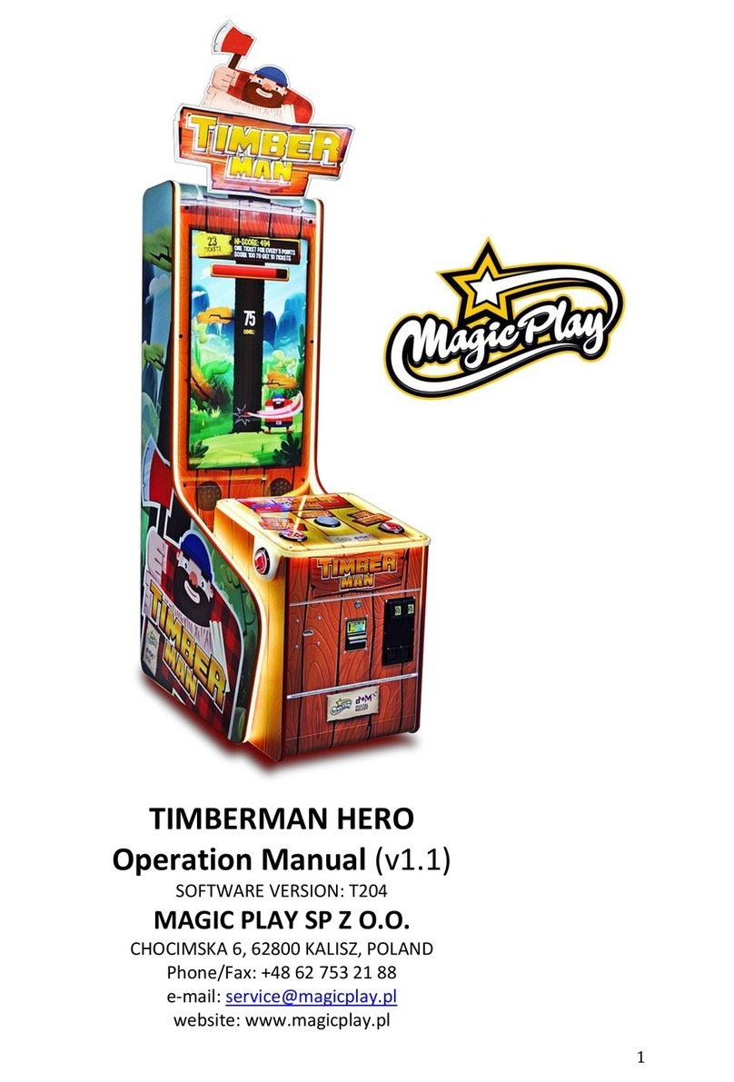 Magic Play TIMBERMAN HERO Operation manual Magic Play TIMBERMAN HERO Operation manual