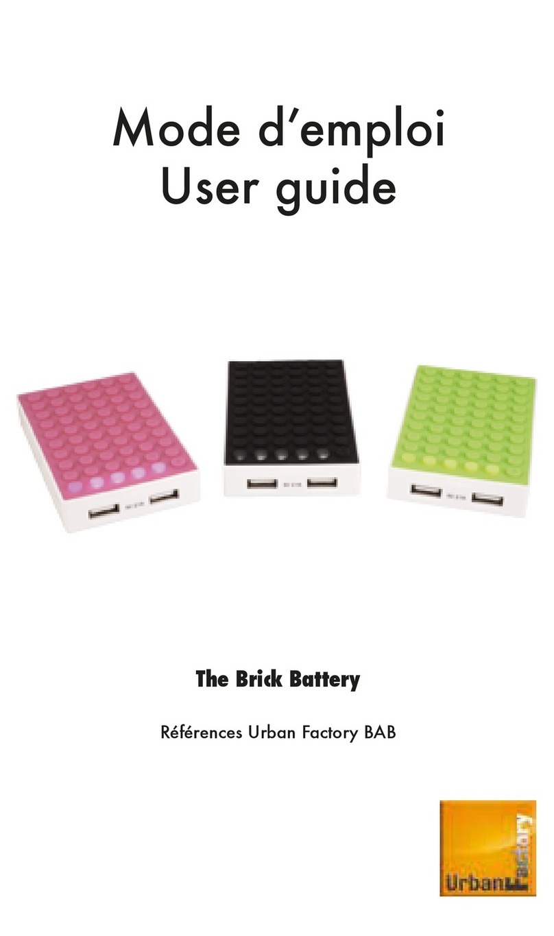 Urban Factory The Brick Battery user guide