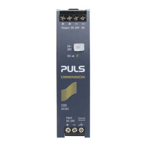 Puls Dimension CD Series User manual