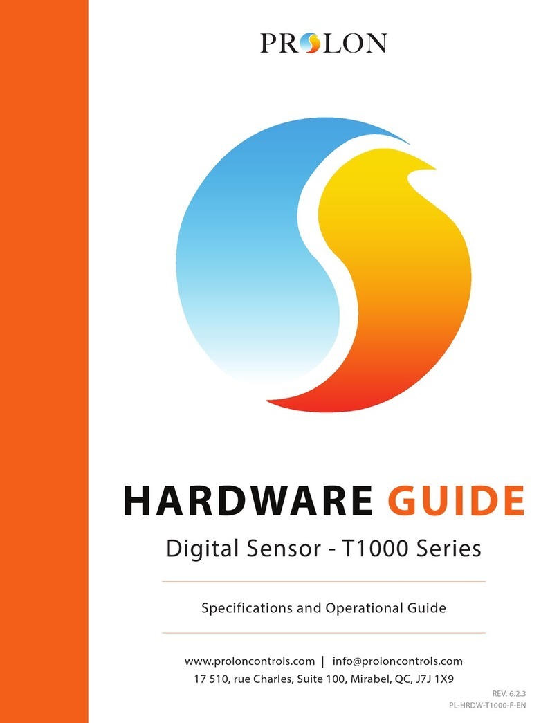 Prolon T1000 Series Hardware guide