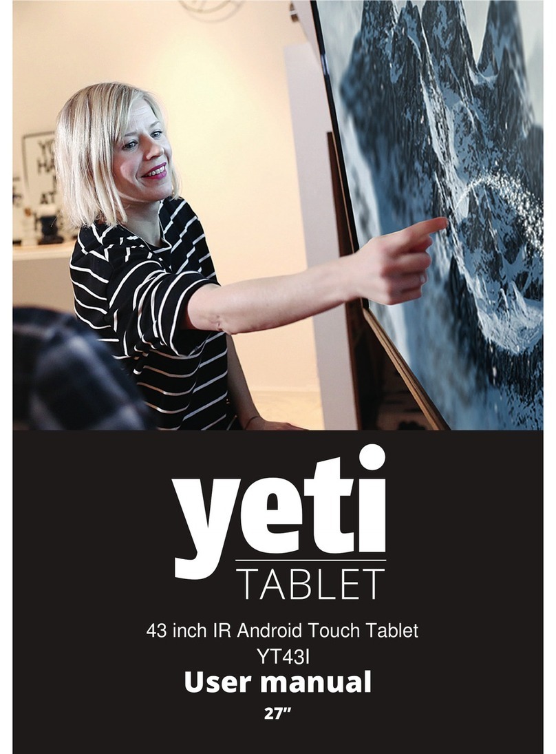 Yeti Tablet YT43I user manual
