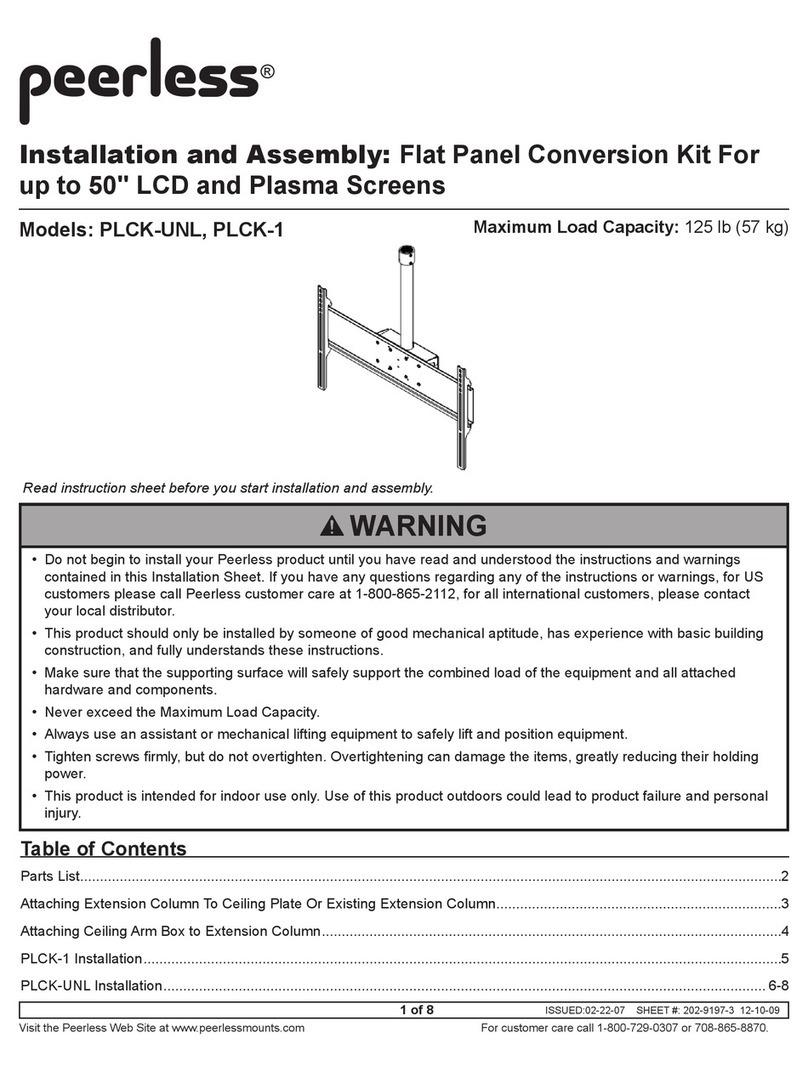 PEERLESS PLCK-1 Guide PEERLESS PLCK-1 Guide