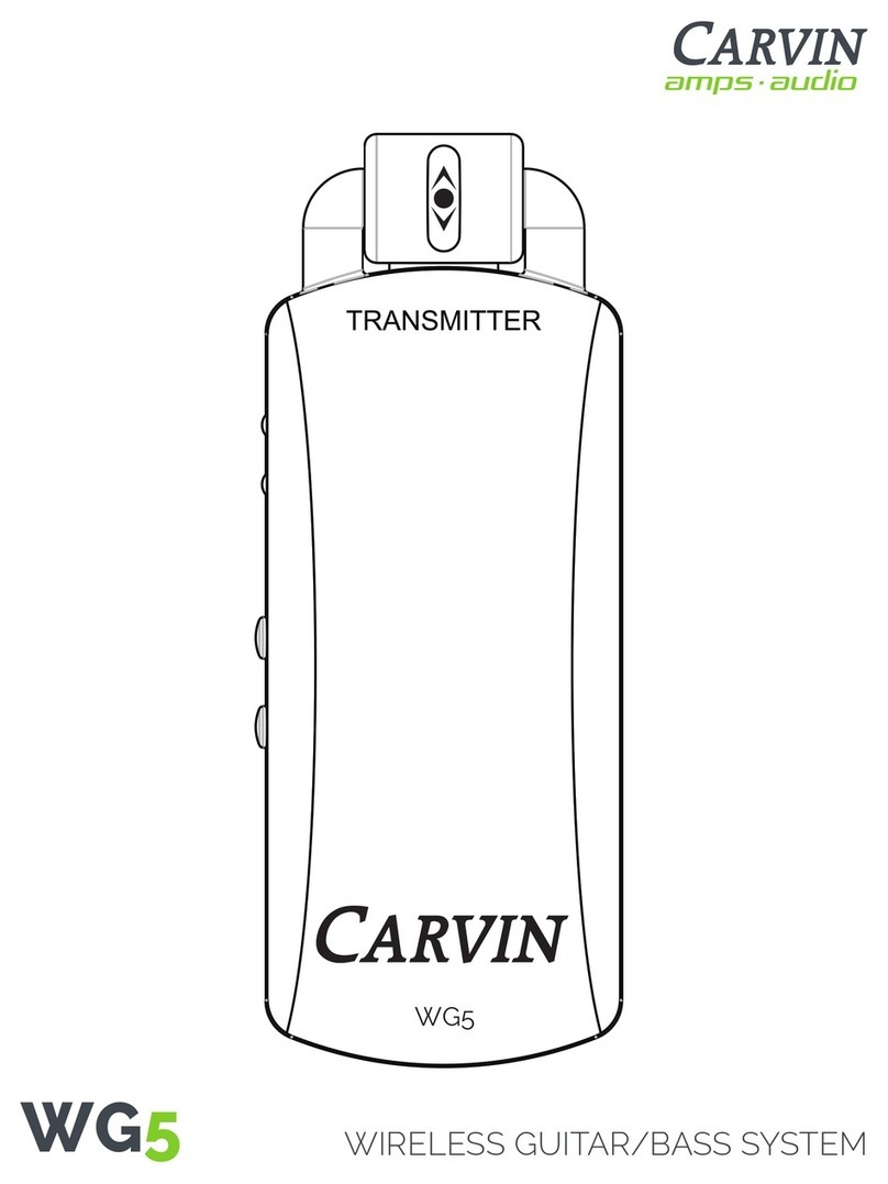 CARVIN WG5 manual