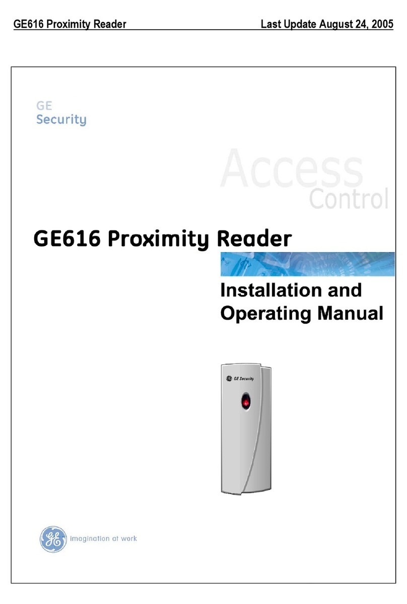 GE GE616 User manual GE GE616 User manual